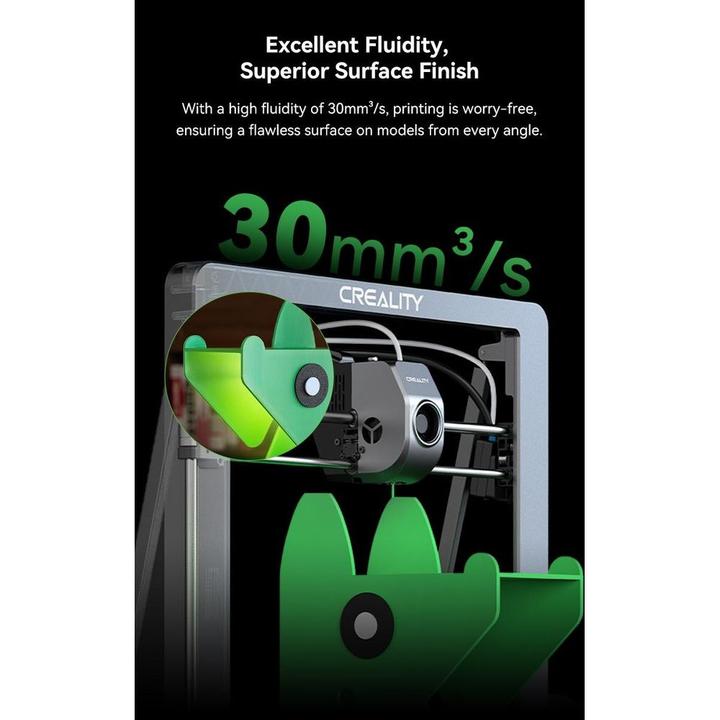 Actual product image Creality Filament PLA Fast Weiss (PLA, 1.75 mm, 1000 g)