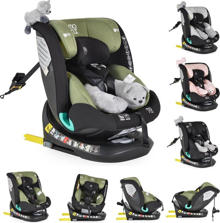 Image du produit Moni Siège enfant i-Size Serengeti (Rehausseur de siège pour enfant, Norme ECE R129/i-Size)