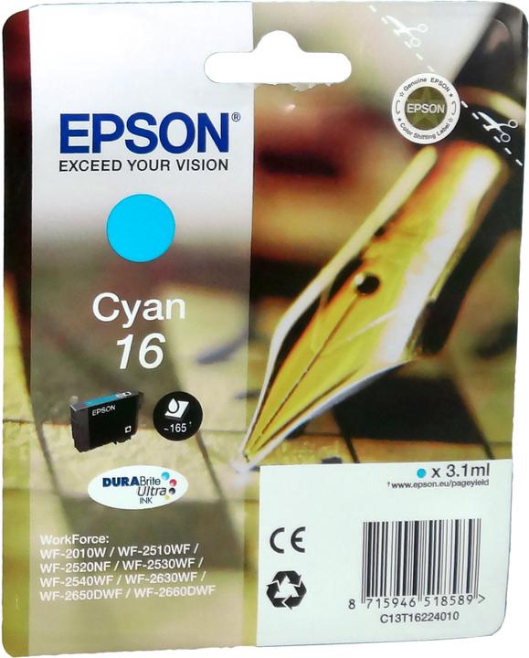 Produktbild Epson 16 DuraBrite Ultra (C)