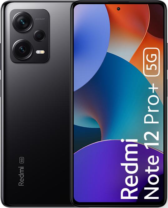 Image du produit Xiaomi Redmi Note 12 Pro+ (256 Go, Midnight Black, 6.67", Double SIM, 5G)