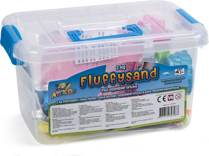 Produktbild ArtKids Magic Fluffy Sand - Large bucket set