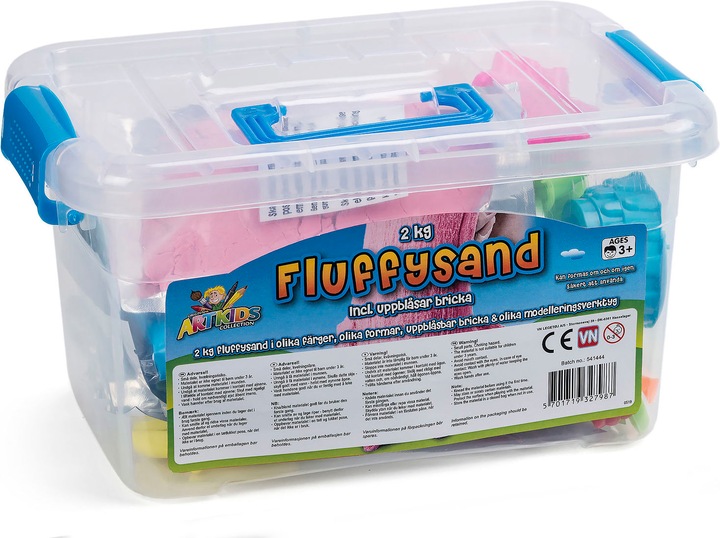 Actual product image ArtKids Magic Fluffy Sand - Large bucket set