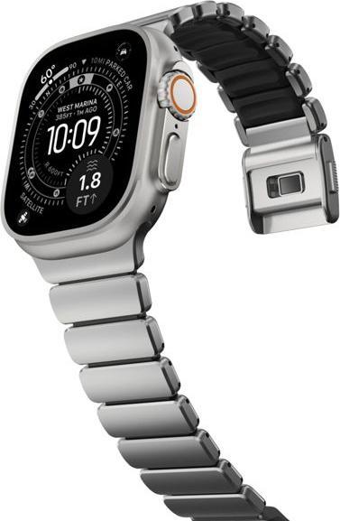 Productafbeelding Nomad Spartan Band Natural Titanium Black 49mm (FKM, Titanium, Titanium)