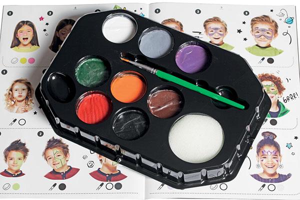 Image du produit Snazaroo Kit de peinture pour visage d'Halloween (791017)