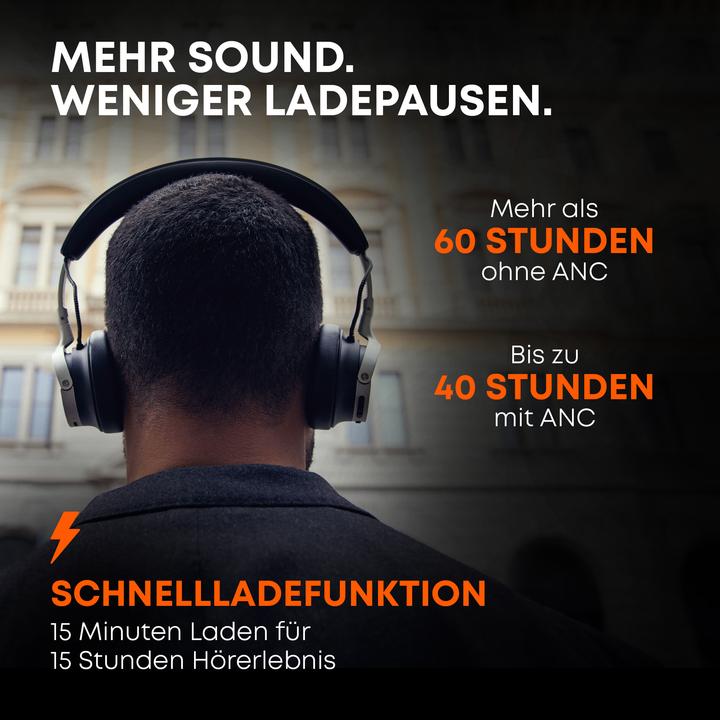 Produktbild Beyerdynamic True Wireless Ohrhörer Bluetooth On-Ear-Kopfhörer "AVENTHO 100", Braun (ANC, 60 h, Kabellos)