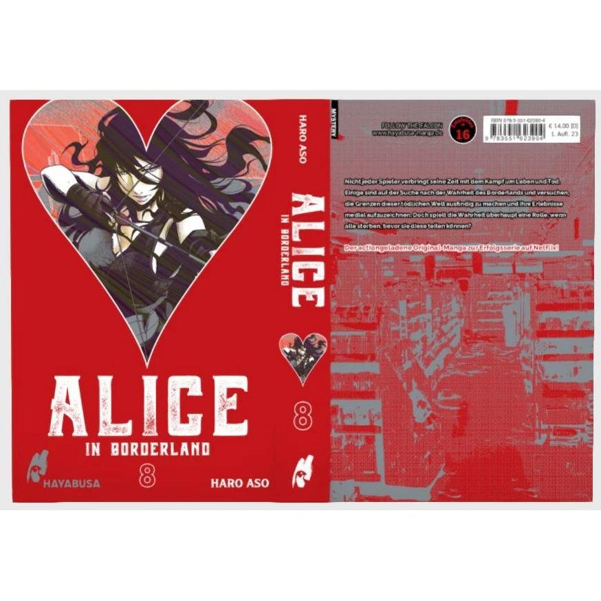 Thumbnail - Alice in Borderland: Doppelband-Edition 8, Belletristik von Haro Aso