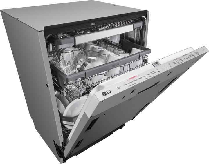 Immagine prodotto LG QuadWash DB365TXS Lavastoviglie a scomparsa totale Classe B 14 coperti Vapore Wi-Fi