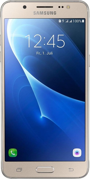 Produktbild Samsung Galaxy J5 (2016) Duos (16 GB, Gold, 5.20", Hybrid Dual SIM, 13 Mpx, 4G)