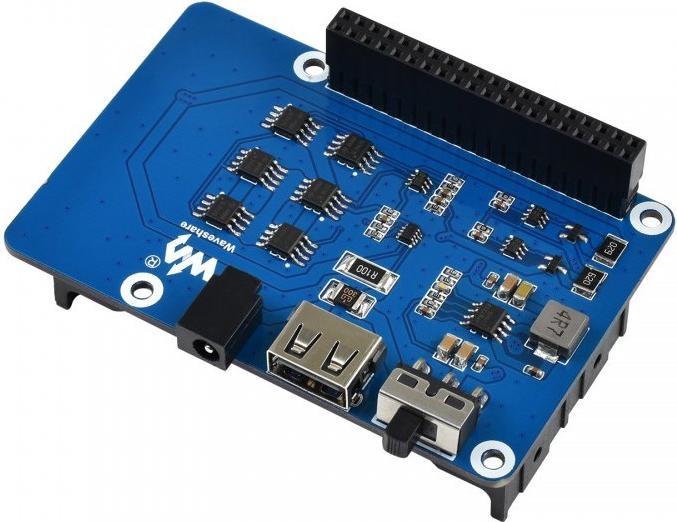 Produktbild WaveShare USV HAT für Raspberry Pi Unterbrechungsfreie Stromversorgung