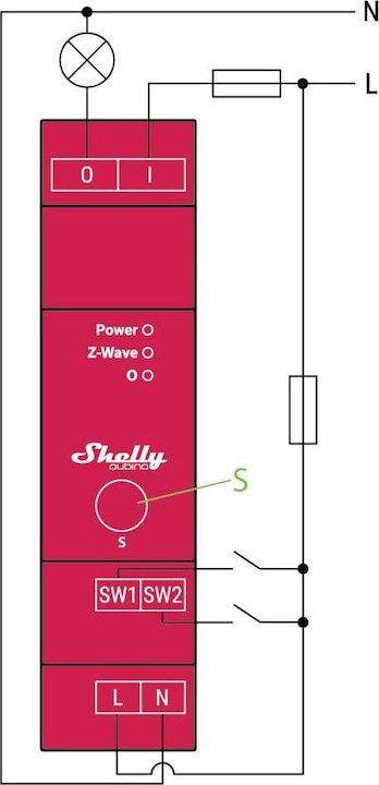 Image du produit Shelly Qubino Wave PRO 1PM