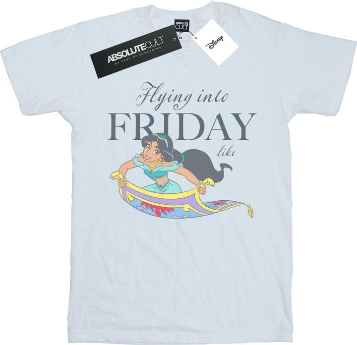 Produktbild Disney Princess Jasmine Flying Into Friday Like TShirt Mädchen (152, 158)