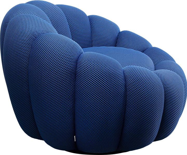 Produktbild Kare Design Drehsessel Peppo Bloom Blau