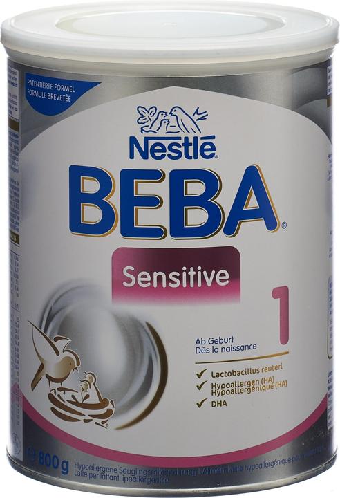 Actual product image Beba Sensitive (800 g, from birth)
