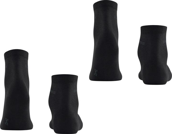 Image du produit Esprit Basic Uni 2-Pack Baumwollsocken (lot de 2, 43 - 46)