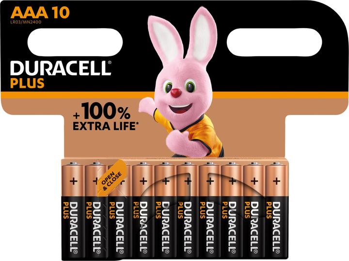 Image du produit Duracell Plus (10 pcs, AAA)
