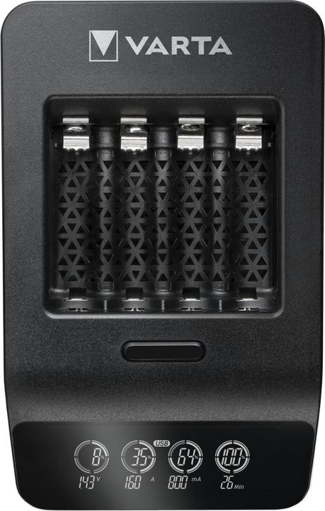 Actual product image Varta LCD Smart Charger+ (1 pcs., AA, 2100 mAh, Battery + charger)