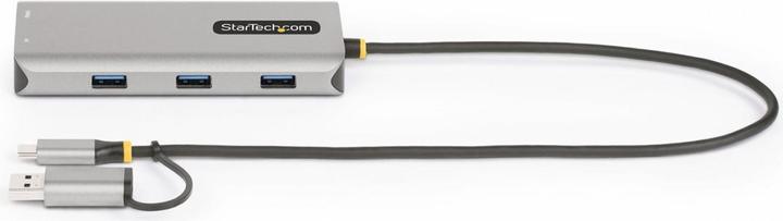 Image du produit StarTech COM USB-C & USB-A Multiport Adapter Dual HDMI 4K/1080p 3-Port USB Hub USB-C to A Dongle Min (USB-C, 3 Ports)