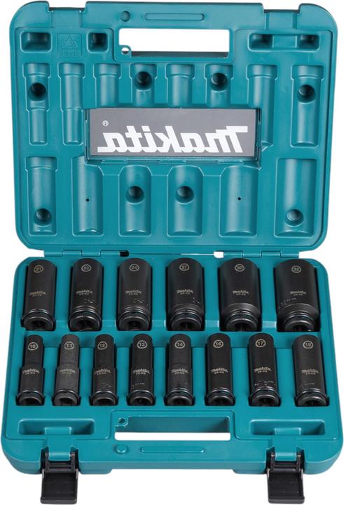 Actual product image Makita DTW 251 Z Akku Schlagschrauber 18 V 230 Nm 1/2" + Steckschlüssel Set 14 tlg. - ohne Akku (Rechargeable battery operated)