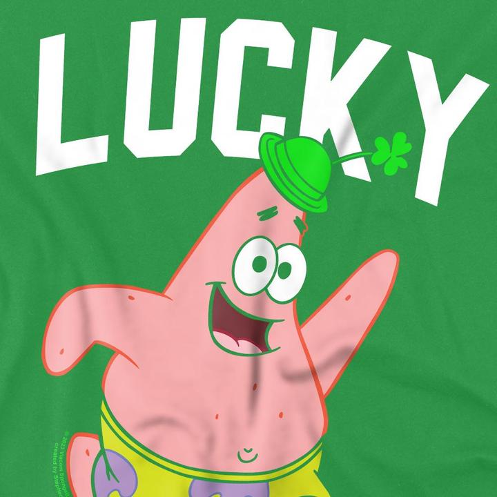 Produktbild Spongebob Squarepants Lucky TShirt St PatricksTag (XXL)