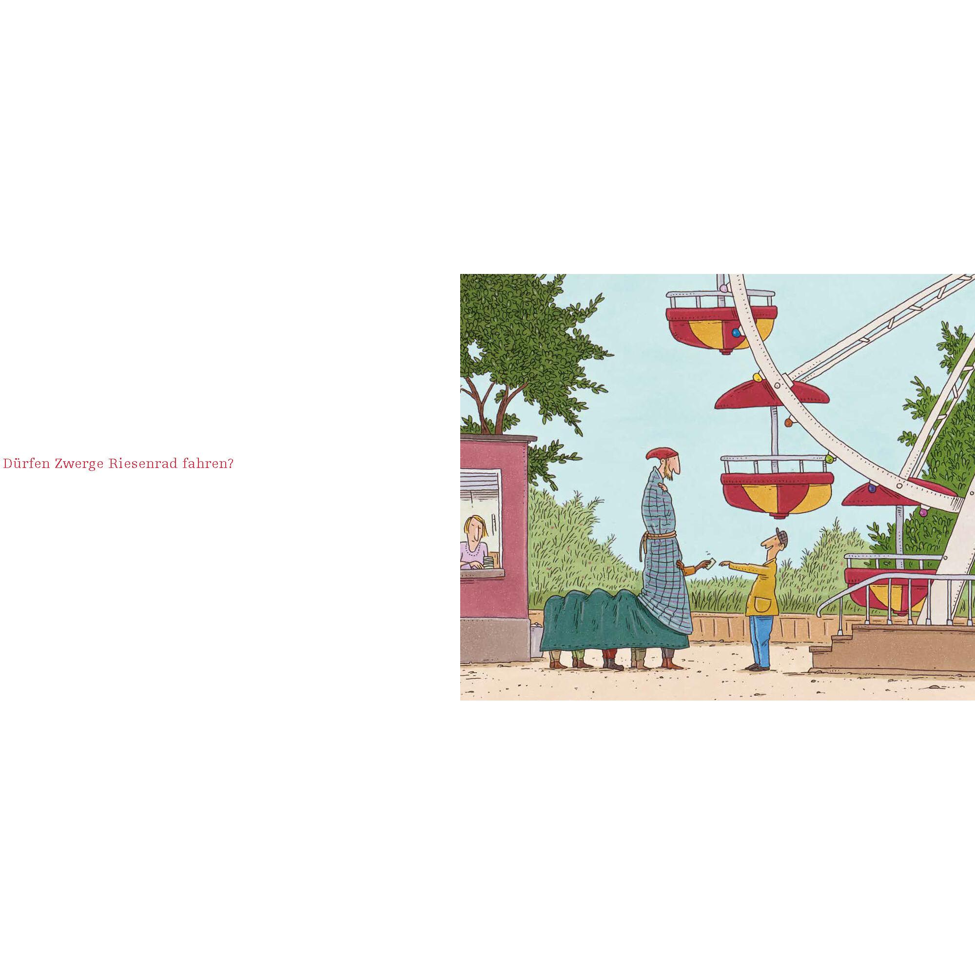 Thumbnail - Dürfen Zwerge Riesenrad fahren?, Kinderbücher von Moni Port