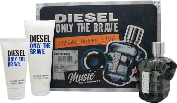 Actual product image Diesel Only the Brave Eau de Toilette Spray Cologne for Men 4.2oz EDT (Eau de toilette, 275 ml)