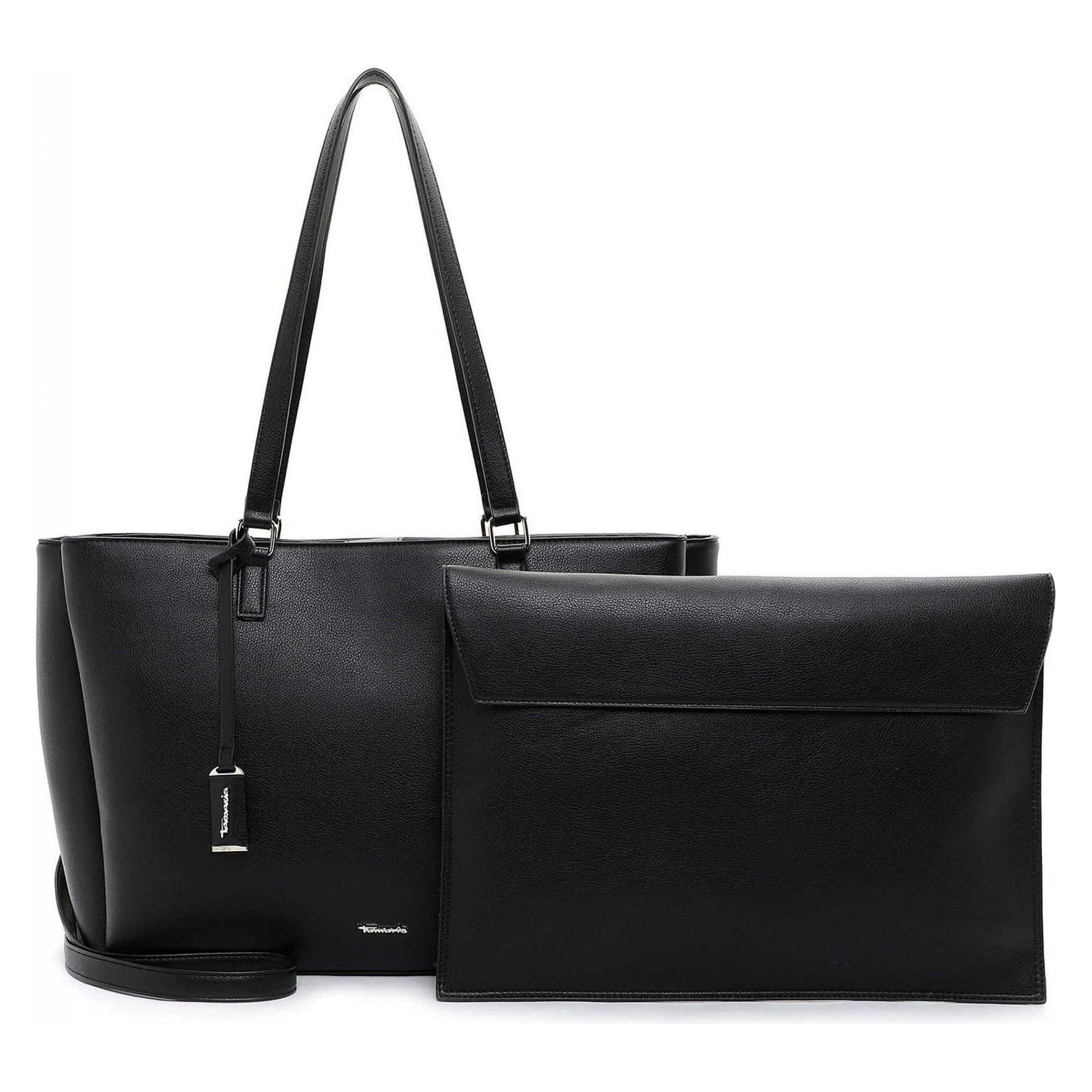 Tamaris, Damen, Tasche, Shopper Josephine, Schwarz, (19 l)