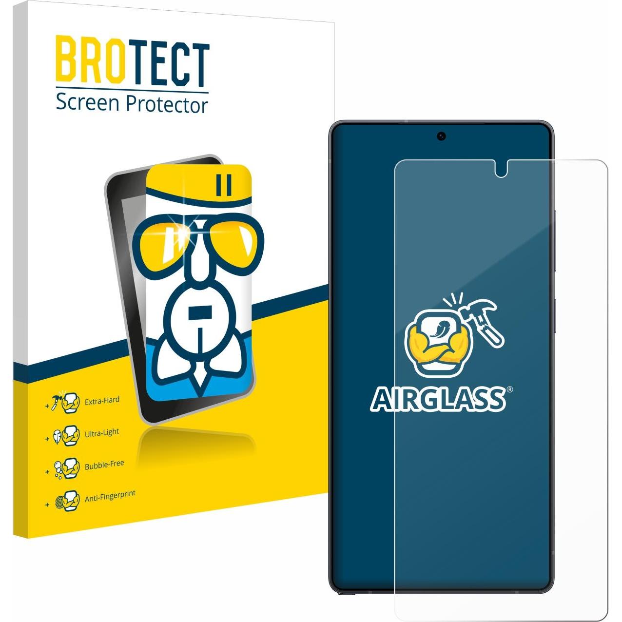 BROTECT Schutzglas Schutzfolie Displayschutz Display Schutz Glas Folie klar (1 Stück, Samsung Galaxy S25 Ultra), Smartph...