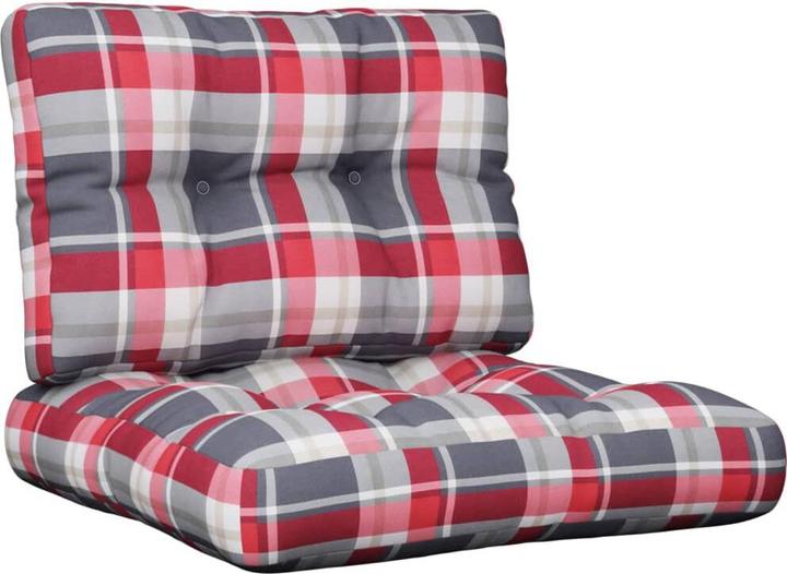 Produktbild vidaXL 2-tlg. Garten-Lounge-Set mit Kissen (50 x 50 x 12 cm)