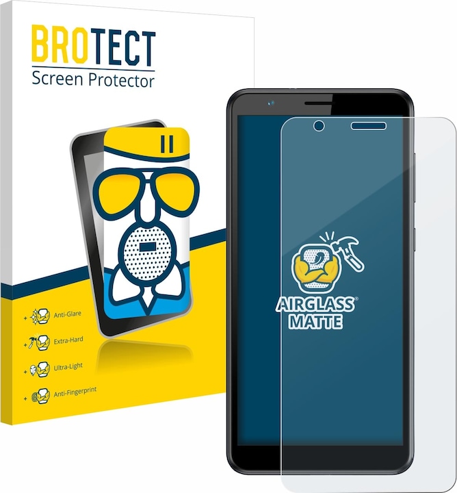 Produktbild BROTECT AirGlass Panzerglasfolie Matt (1 Stück, ZTE Blade A31)