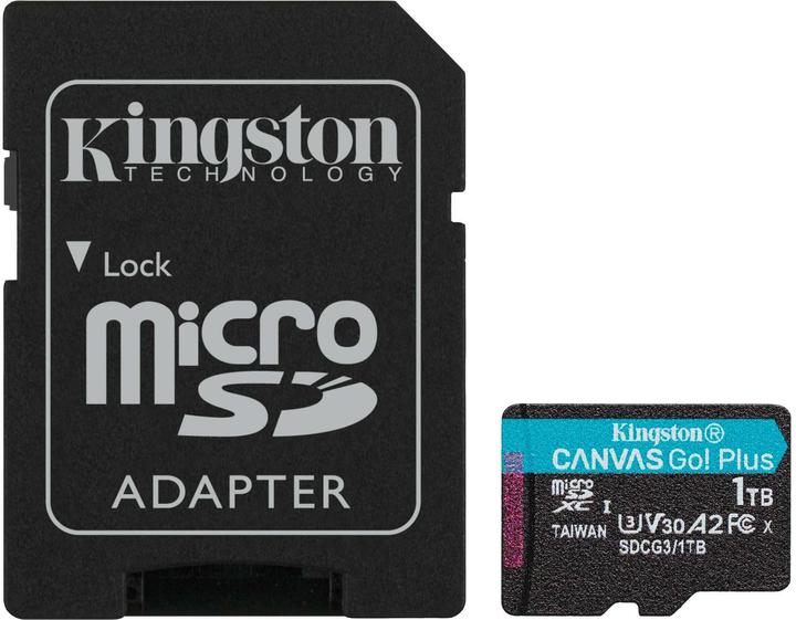 Produktbild Kingston Canvas Go Plus (1000 GB, microSDXC, U3, UHS-I)