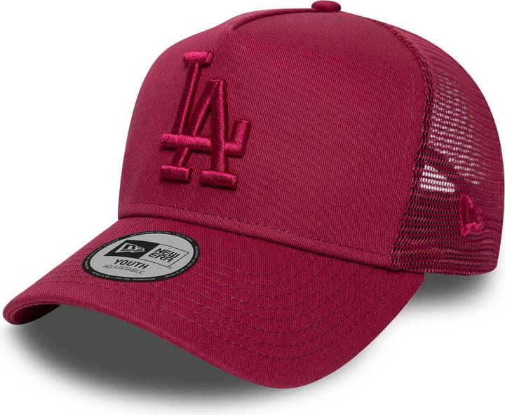 Actual product image New Era Kinder Trucker Cap Los Angeles Dodgers maroon Child (52, 53, 54)