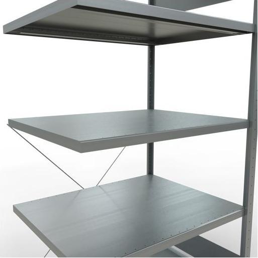 Actual product image Schulte Lagertechnik MULTIplus250 boltless bay system with cross brace