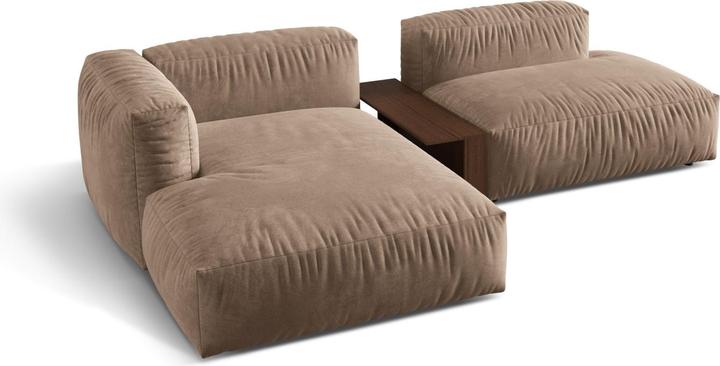 Image du produit Micadoni Canapé D'Angle Gauche Modulaire, "Martina", 2 Places, 292x176x75 Fabriqué en Europe (Canapé modulaire, Canapé d'angle)