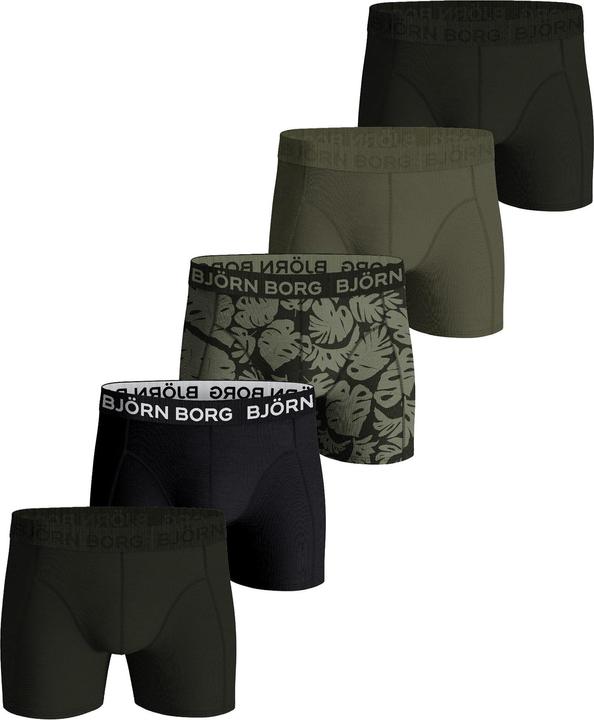 Immagine prodotto Björn Borg Cotton Stretch Trunks Big Logo 5P (XL, Confezione da 5 pezzi)