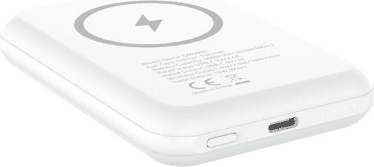 Actual product image Energizer Portable wireless magnetic charger, 5000 mAh, 15 W power bank, USB-C output charging (5000 mAh, 15 W, 18.50 Wh)