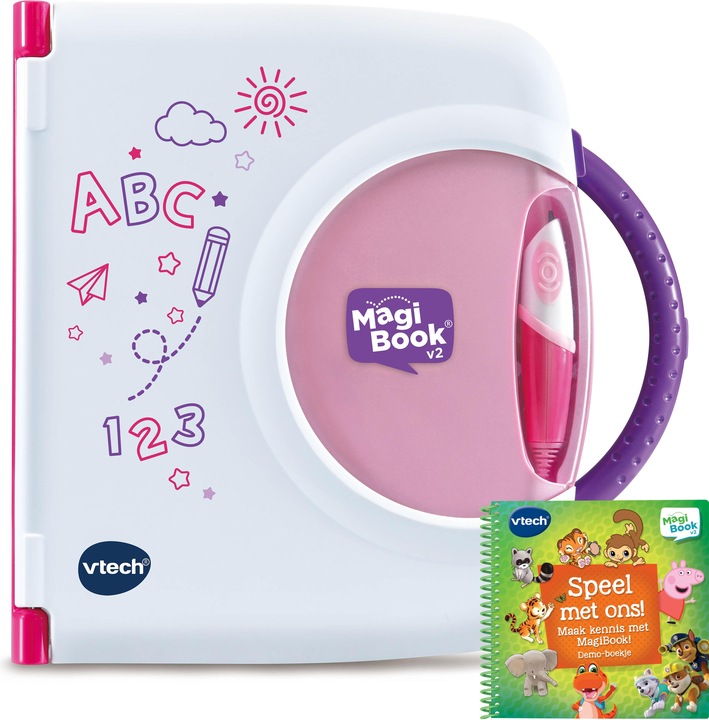 Produktbild VTech Nl Magibook Starter Pack Pink + Demo Book (Niederländisch)