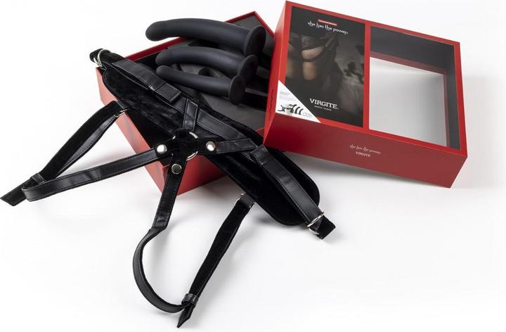 Produktbild Virgite Harness with Dildos S/M/L