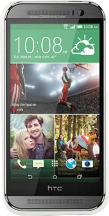 Produktbild König Design Schutzhülle TPU Case für Handy HTC One M8 / M8s Weiss (HTC One M8)