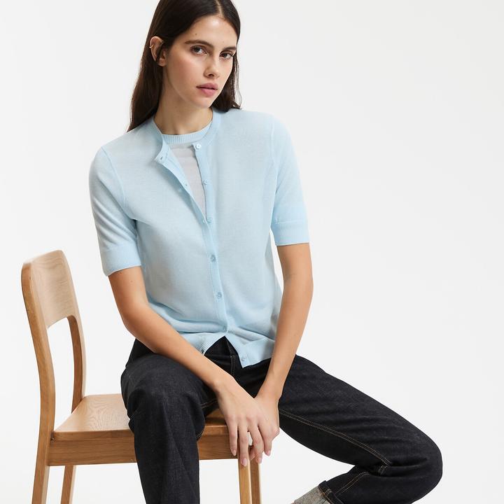 Produktbild La Redoute Collections Kurze Strickjacke (M)