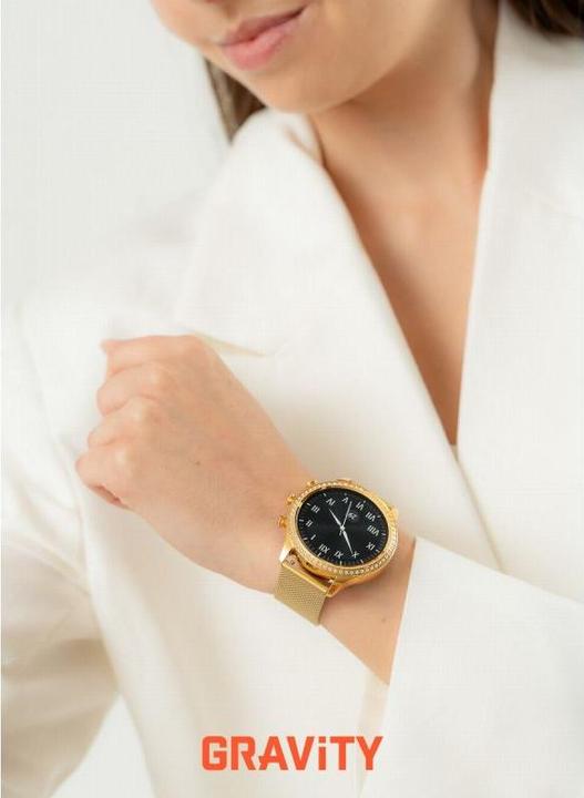 Actual product image Gravity Smartwatch Złoty Pasek i Bransoleta GT5-1 (44 mm)