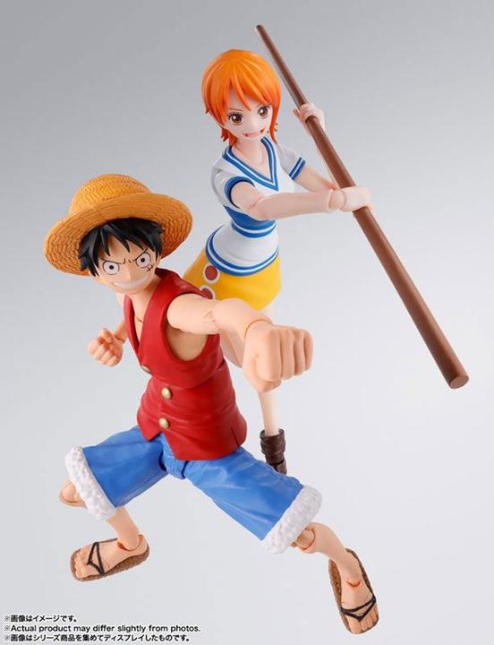 Immagine prodotto Bandai One Piece S.H. Figuarts action figure Monkey D. Ruffy Romance Dawn