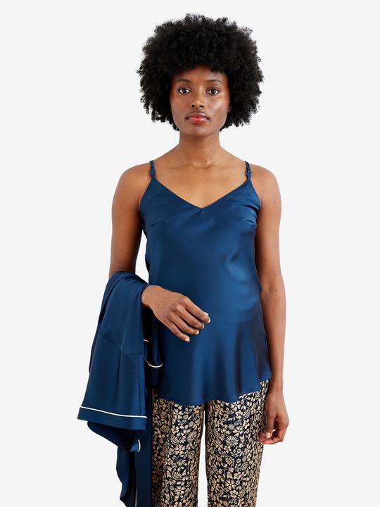 Actual product image Vertbaudet 3-teiliges Homewear-Set für Schwangerschaft und Stillzeit, Glanz-Jersey