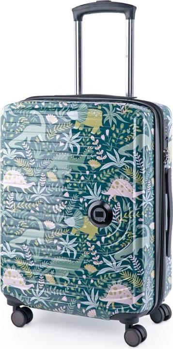 Immagine prodotto Hauptstadtkoffer Centro - Valigia per bambini a guscio rigido, Dinos Floral (55 l)