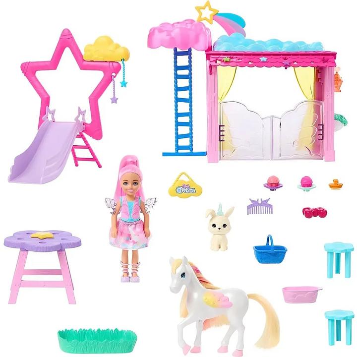 Produktbild Barbie Ein Verborgener Zauber Chelsea und Baby-Pegasus
