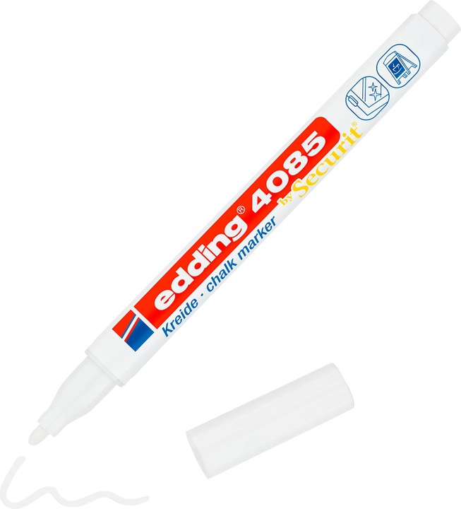 Immagine prodotto Edding 4085 (Bianco, 2 mm, 1 x)