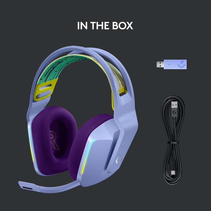 Immagine prodotto Logitech G G733 (Senza fili)