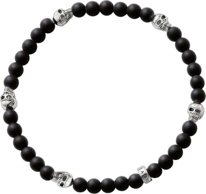 Immagine prodotto Thomas Sabo Bracciale teschio (17.50 cm, Argento)