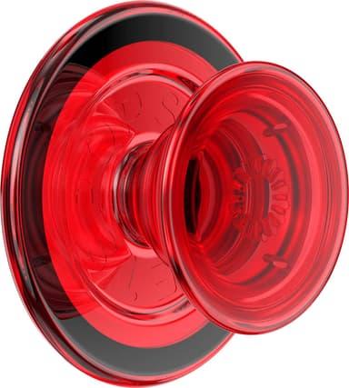Produktbild PopSockets PopGrip for Magsafe Danger Red Translucent
