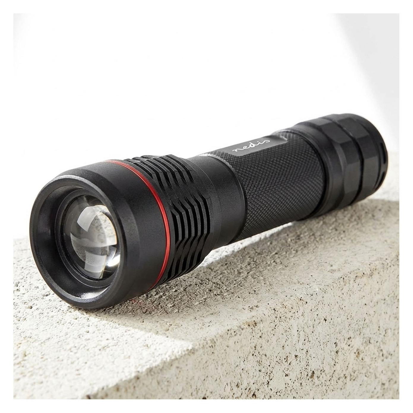 Torcia LED Ricaricabile 2000LM – Super Luminosa, 3 Modalità, Alluminio, Impermeabile