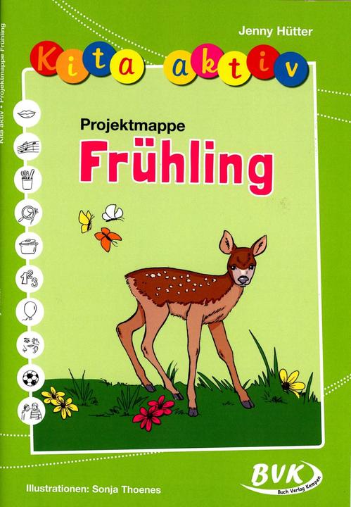 Produktbild Kita aktiv Frühling (Deutsch, Jenny Hütter, 2013)